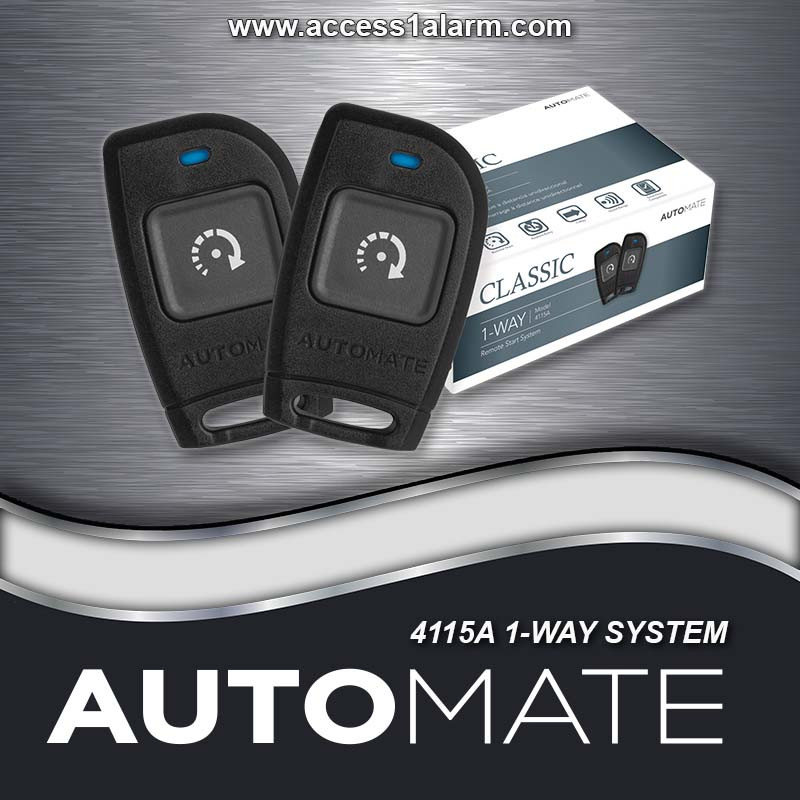 AutoMate 4115A 1-Way Remote Start System AutoMate 4115A 1-Way Remote Start System